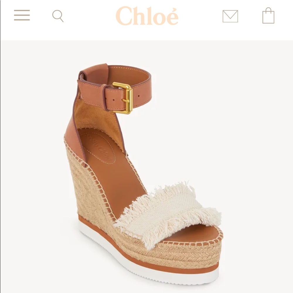 NWT See by Chloe Glyn Espadrille, Size 10